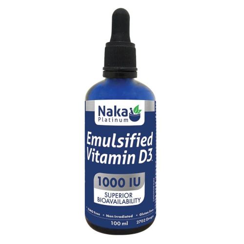 Naka Platinum Pro Emulsified Vitamin D, 100ml