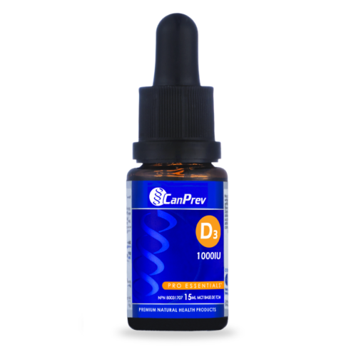 CanPrev D3 Drops - MCT base, 15 ml