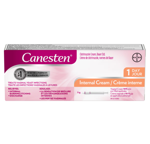 Canesten Cream Vaginal 1 Day, 5g