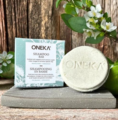 Oneka Shampoo Bar, White Pine, 85g