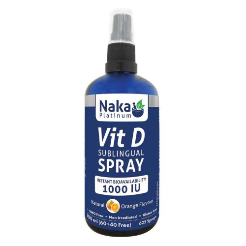 Naka Platinum Vitamin D (1000 IU) Spray, 100ml