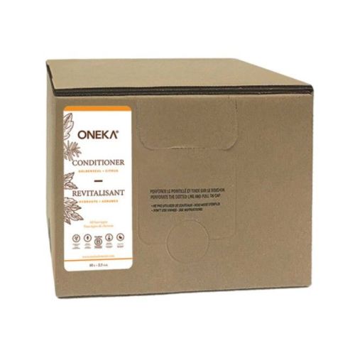 Oneka Conditioner, Goldenseal & Citrus, Bulk Refill (bag-in-box), 9.75l