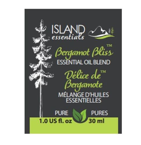 Island Essentials Essential Oil Blend, Pure, Bergamot Bliss, 30ml