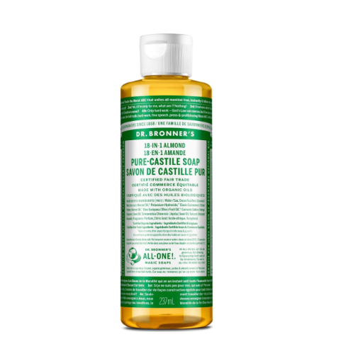 Dr. Bronner's Almond Pure-Castile Soap, 237ml