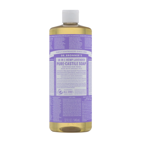 Dr. Bronner's Lavender Pure-Castile Liquid Soap, 946ml