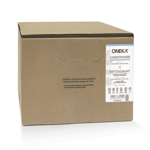 Oneka Conditioner, Unscented, Bulk Refill (bag-in-box), 9.75l