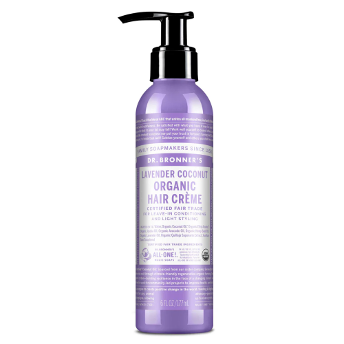 Dr. Bronner's Lavender Coconut Organic Hair Crème, 177ml