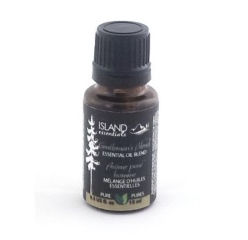 Island Essentials Essential Oil Blend, Pure, Gentleman's Blend, 15ml