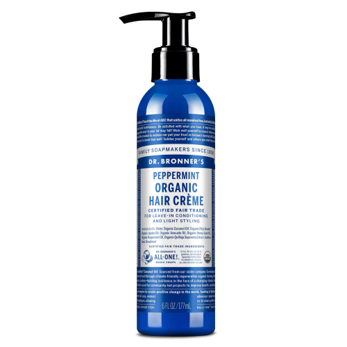 Dr. Bronner's Peppermint Organic Hair Crème, 177ml