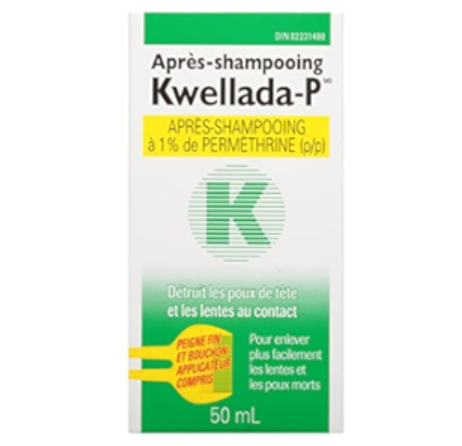 Kwellada-P Cream Rinse Lice, 50ml