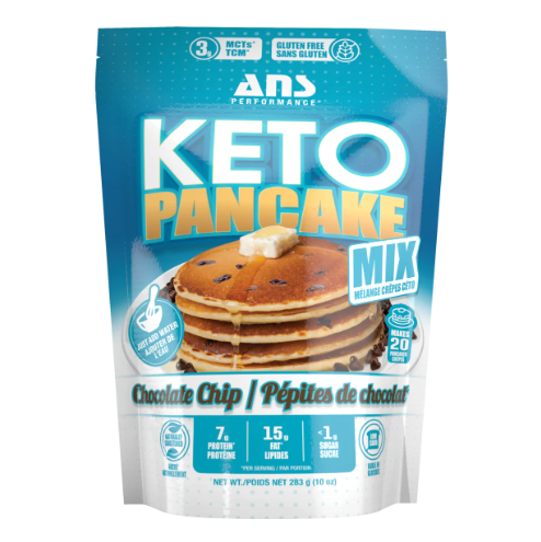 ANS Performance Keto Pancake Mix Chocolate Chip, 283g