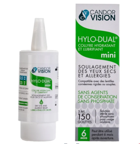 Hylo Dual Mini Eye Drops Lubricating, 5ml