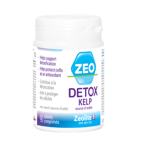 ZeoDetox Kelp, Bottle, 90 Tablets