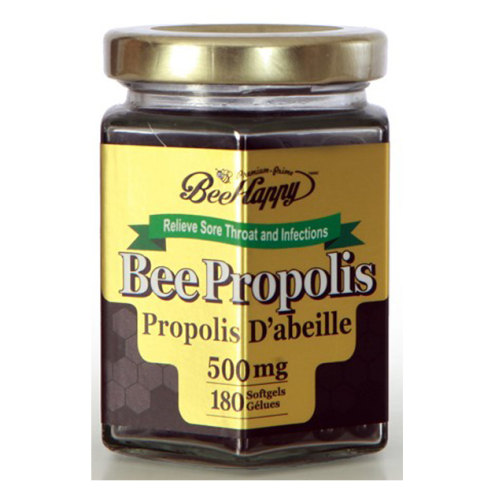 Bee Happy Bee Propolis (500mg), 180 Softgels