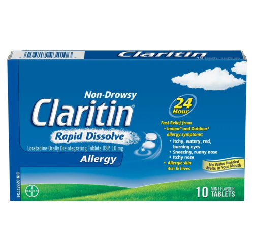 Claritin Rapid Dissolve 10mg, 10