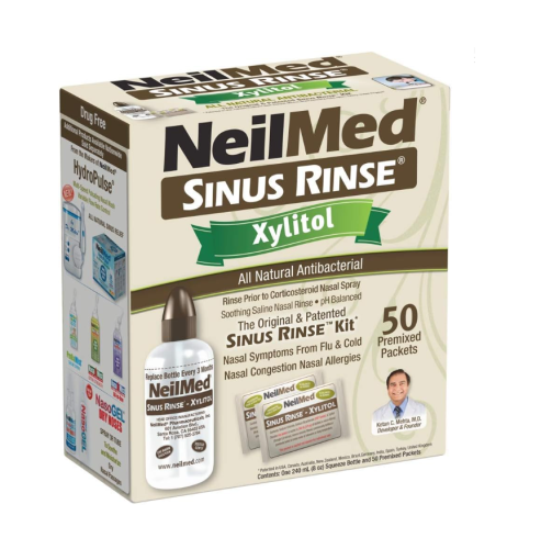 Neilmed Sinus Rinse Xylitol Kit Refill Pk50