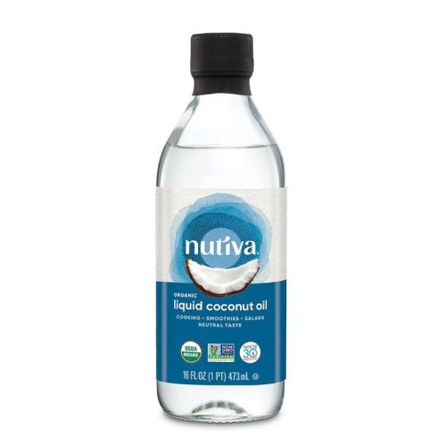 Nutiva Organic Liquid Coconut Oil, 473ml