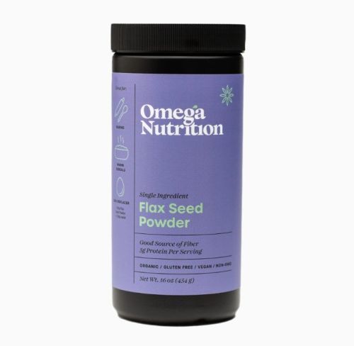 Omega Nutrition Organic Flax Seed Powder, 454g