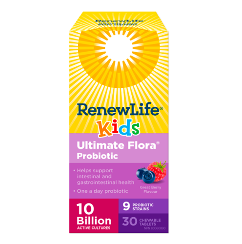 Renew Life Ultimate Flora Kids Probiotic 10 Billion, 30 caps