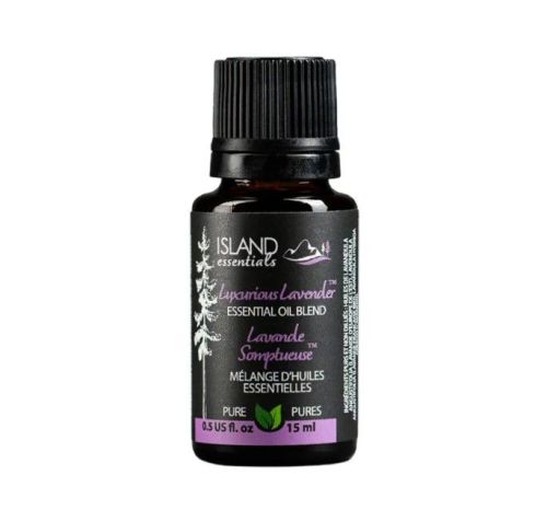 Island Essentials Essential Oil Blend, Pure, Luxurious Lavender, 15ml