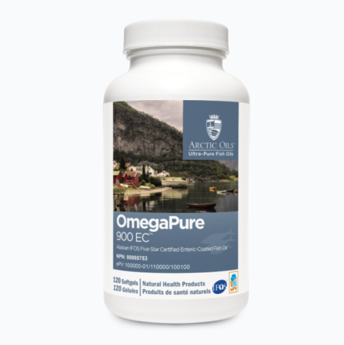 Xymogen OmegaPure 900 EC, 120 Softgels