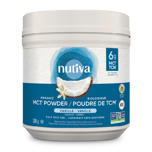 Nutiva Organic MCT Powder - Vanilla, 300g