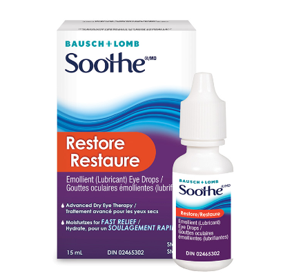 Bausch & Lomb  Soothe Resore Dry Eye, 15ml