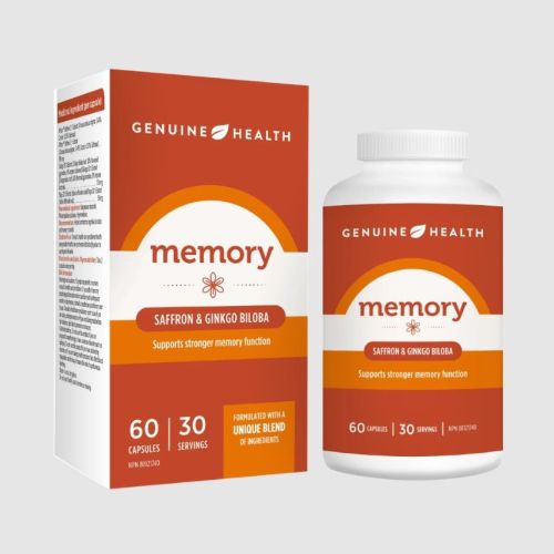 Genuine Health Memory, 60caps