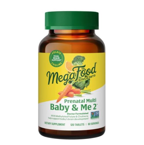 MegaFood Baby & Me 2, 120 tabs