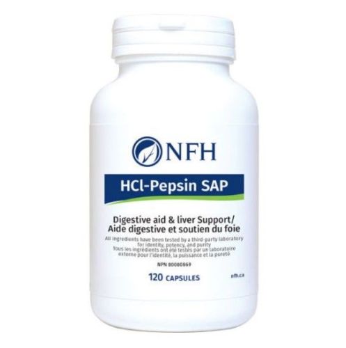 NFH HCl-Pepsin SAP, 120 capsules