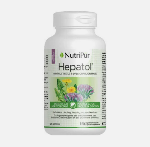 Nutripur Inc Hepatol, 120 Vegetarian Capsules