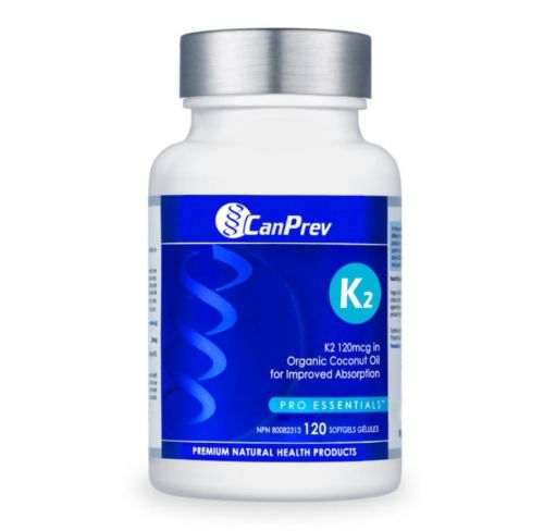 CanPrev K2, 120 Softgels