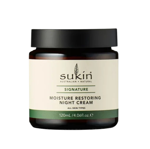 Sukin Moisture Restoring Night Cream, 120 mL