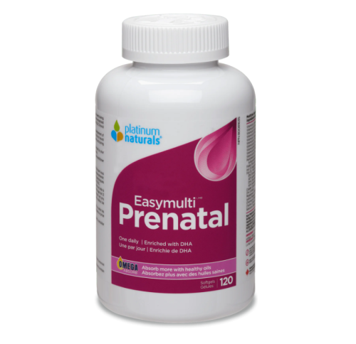 Platinum Natural Prenatal Easymulti, Softgels - 120