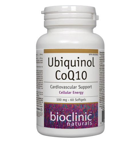 Bioclinic Naturals Ubiquinol CoQ10 · 100 mg, 60 Softgels