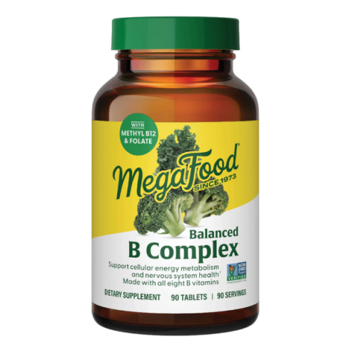 MegaFood Balanced B Complex, 90 tabs