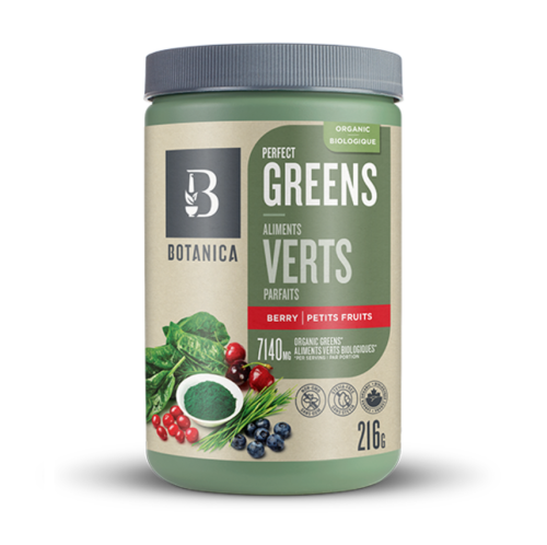 Botanica Perfect Greens - Berry, 216 g