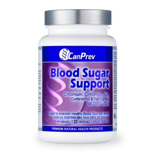 Canprev Blood Sugar Support, 120 v-caps