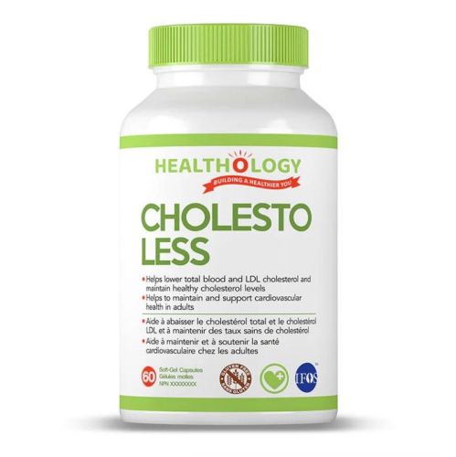 Healthology Cholesto-Less, 60 Soft Gel Capsules