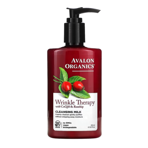 Avalon Organics CoQ10 Facial Cleansing Milk, 250ml