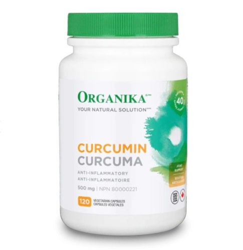 Organika Curcumin, 500mg, 120cap