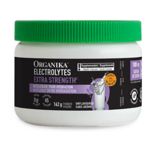 Organika Electrolyte Extra Strength Unflavoured, 162g