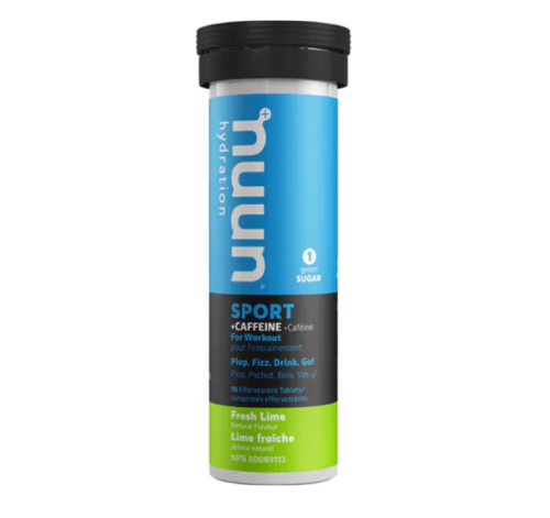 Nuun Sport +: Fresh Lime, 8 x 52g