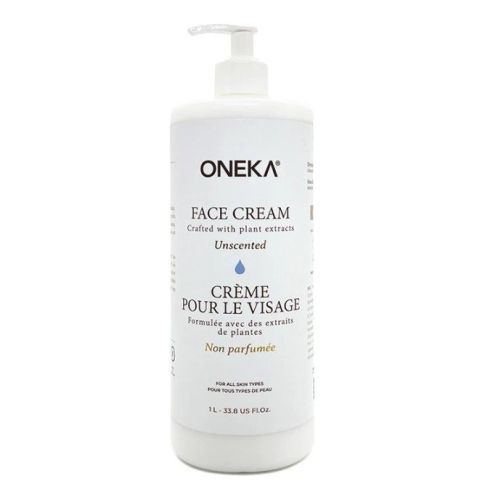 Oneka Face Cream, Unscented, Bulk Refill, 1L