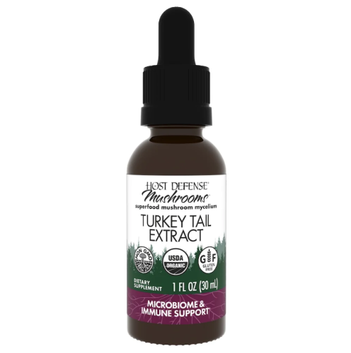 Host Defense Turkey Tail (Trametes Versicolor) Extract, 1 fl. oz