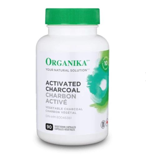 Organika Activated Charcoal, 90cap