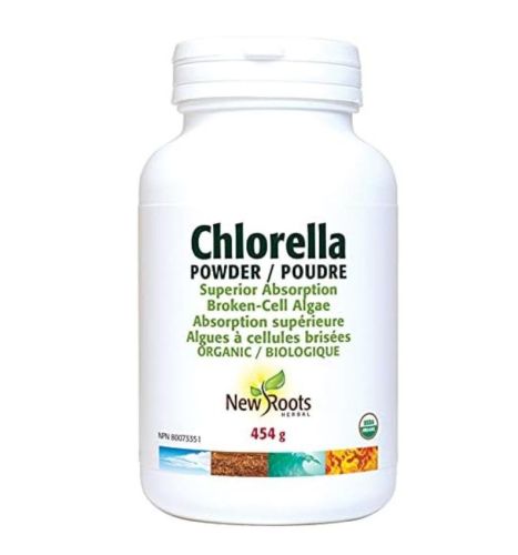 New Roots Herbal Chlorella Organic, 454 g