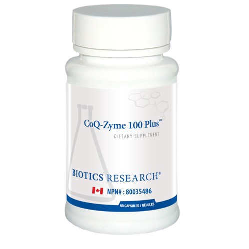 Biotics Research CoQ-Zyme 100 Plus ~ Micro-Emulsified,  60 Capsule