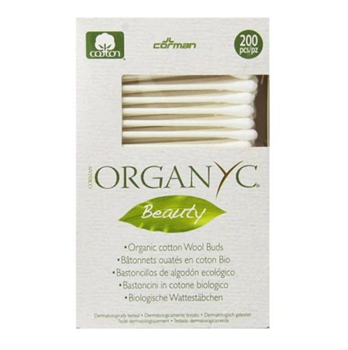 Organyc Beauty Cotton Swabs, 200ct