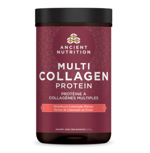 Ancient Nutrition Multi Collagen Protein - Strawberry Lemonade, 273g